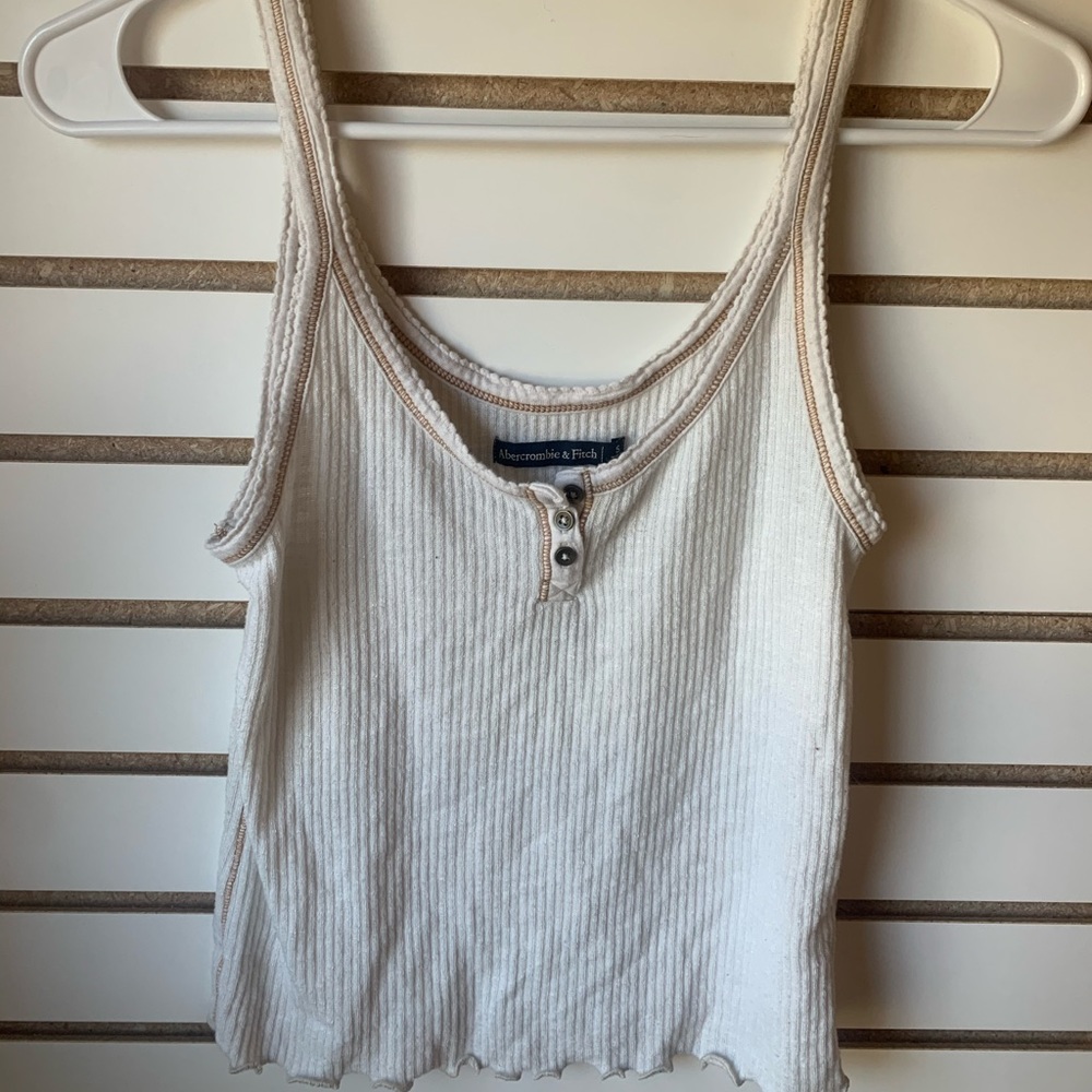Tan cami from Abercrombie and Fitch